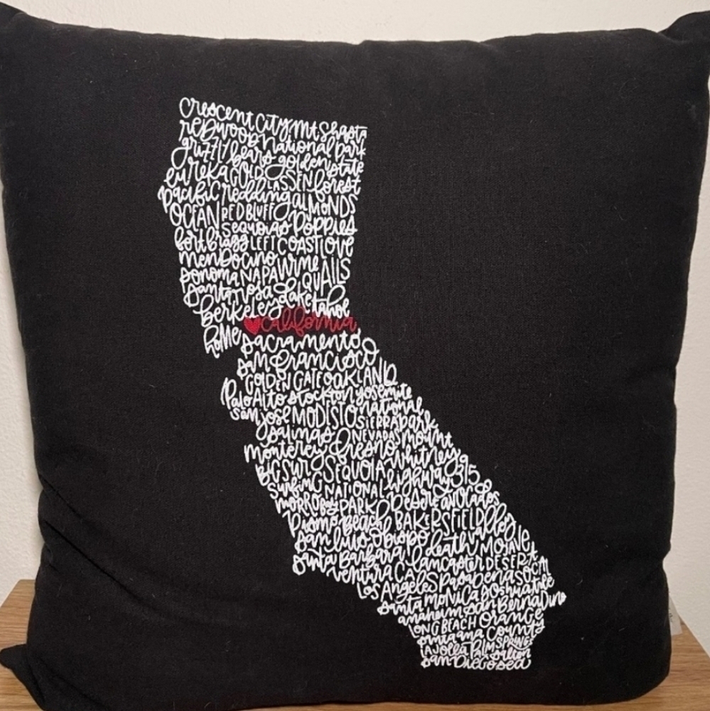 NEW Primitives By Kathy California Throw Pillow